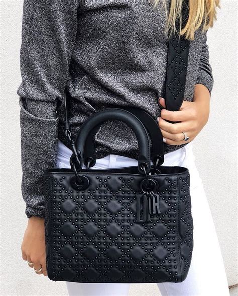 black matte lady dior|Designer' Bags .